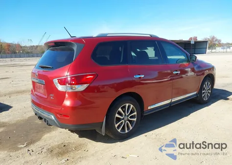 2016 Nissan Pathfinder Sl z USA, uszkodzony, nr VIN 5N1AR2MM7GC655411